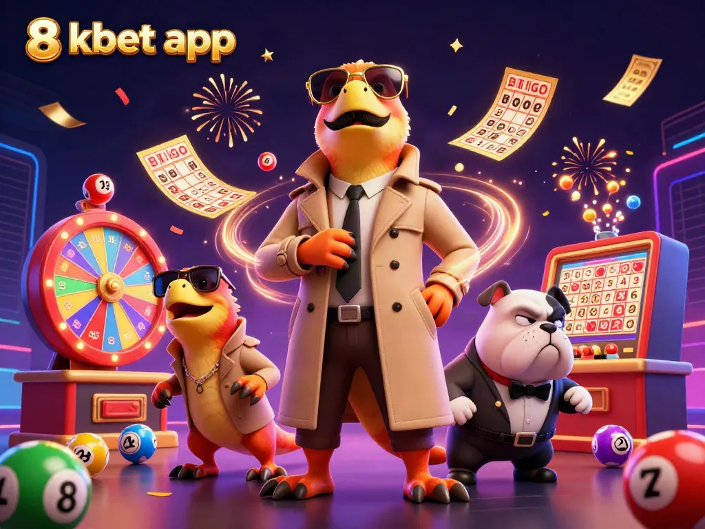 Engage with the exciting 8xbet app, as whimsical raptors humorously strategize for casino entry.