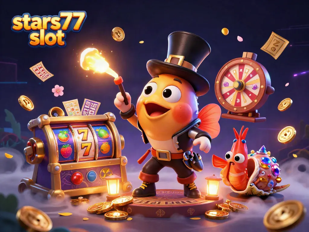 Menangkan koin emas dengan bermain slot stars77 slot bersama karakter unik, menyenangkan!